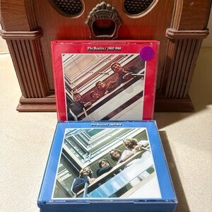 CD Set/2 The Beatles 1962-1966 Red and 1967-1970 Blue 1993 Release 4 CDs